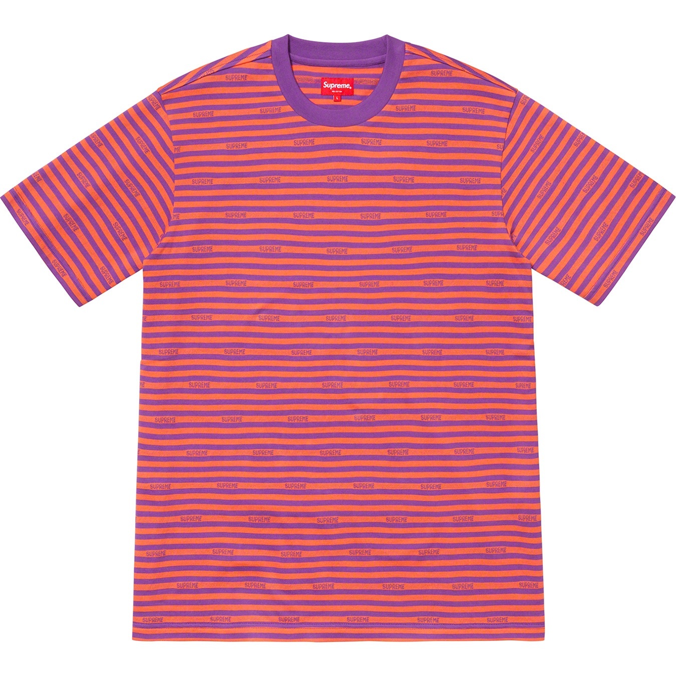 Logo Stripe S/S Top view 4